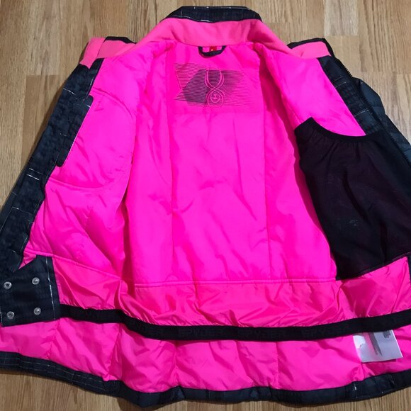Spyder Girls Evar Winter Ski Jacket Size 16 - Picture 10 of 13